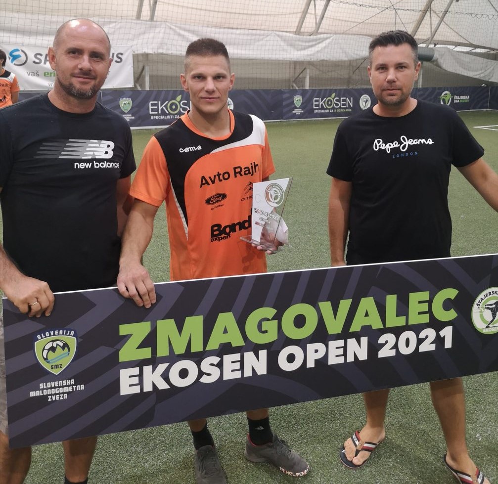 Zmagovalna ekipa, Ekosen direktor Aleš Babič in Viki Rep organizator